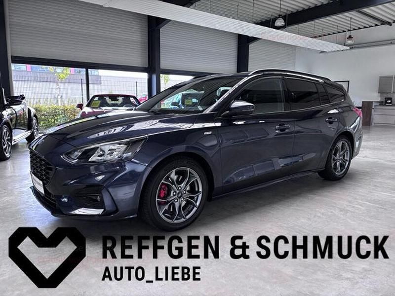 Blau Gebraucht 2020 Ford Focus ST-Line X Kombi | 18.370 € (Fairer Preis) - Bild 1/4