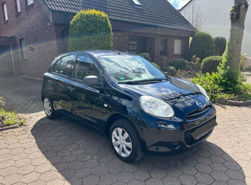 Schwarz Gebraucht 2012 Nissan Micra Kleinwagen | 3.750 € (Fairer Preis) - Bild 1/4