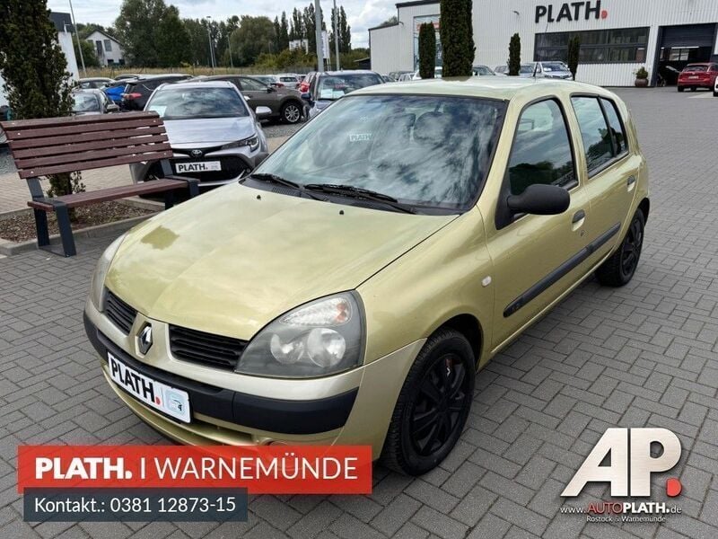 Gebraucht Renault Clio II Campus 58 PS (42 kW) 2005 Grün Kleinwagen