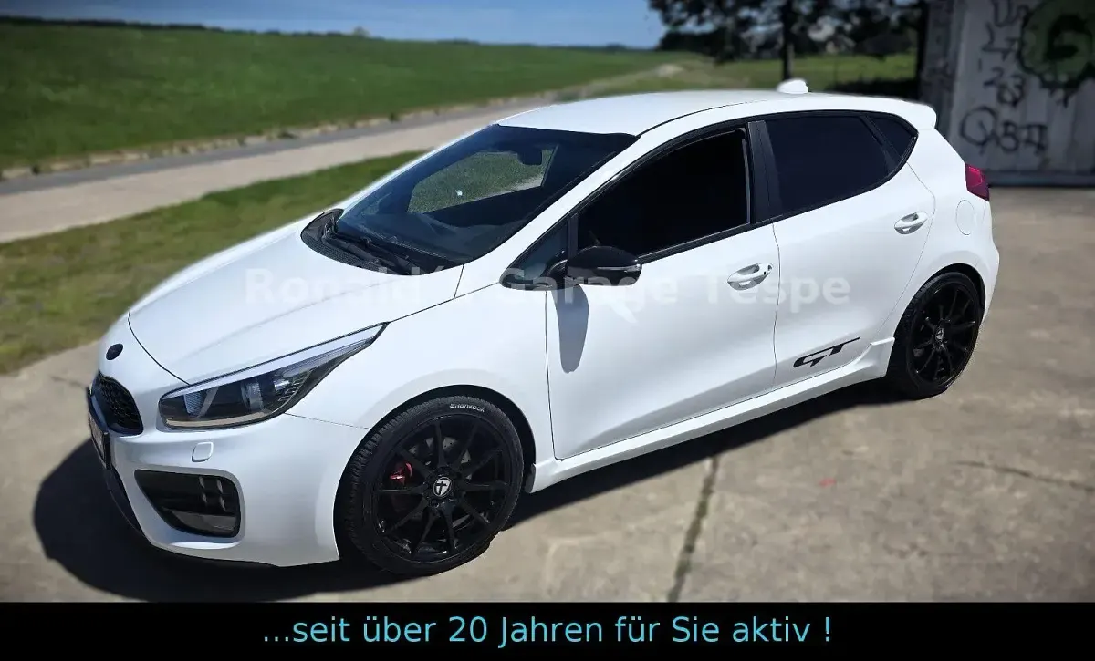 Gebraucht Kia Ceed GT GT 204 PS (150 kW) 2014 Weiß Limousine