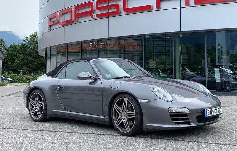Silber Gebraucht 2010 Porsche 911 Carrera 4S Cabriolet Cabrio | 78.500 € - Bild 1/4