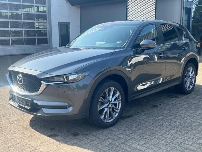 Gebraucht Mazda CX-5 150 PS (110 kW) 2021 Machine grey (metallic) SUV