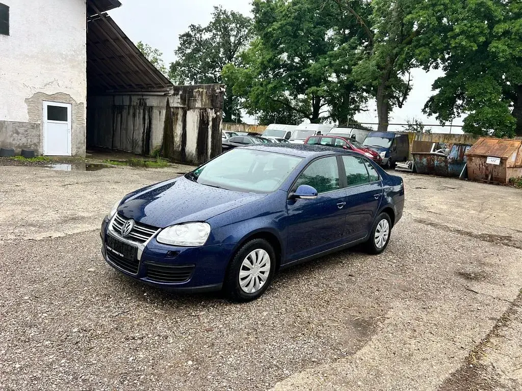 Gebraucht VW Jetta Trendline 102 PS (75 kW) 2007 Blau Limousine