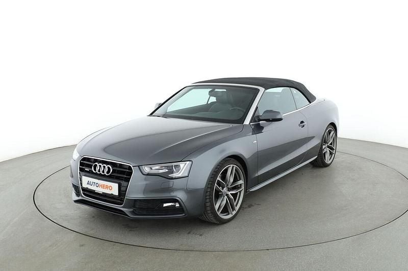 Grau Gebraucht 2016 Audi A5 Cabriolet S-Line Cabrio | 24.790 € (Teuer) - Bild 1/3