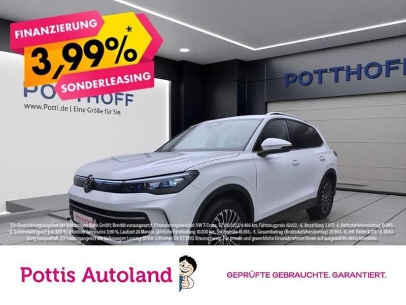 Weiss Gebraucht 2024 VW Tiguan Life SUV | 34.577 € (Fairer Preis) - Bild 1/4