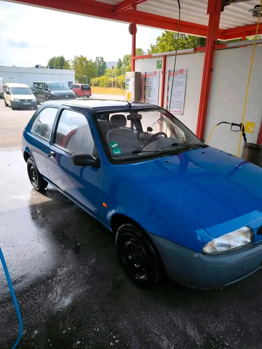 Gebraucht Ford Fiesta 1997 Blau Kleinwagen