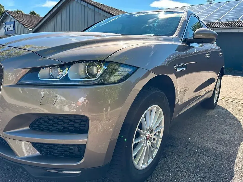 Gebraucht Jaguar F-Pace Portfolio 179 PS (131 kW) 2017 Gold SUV