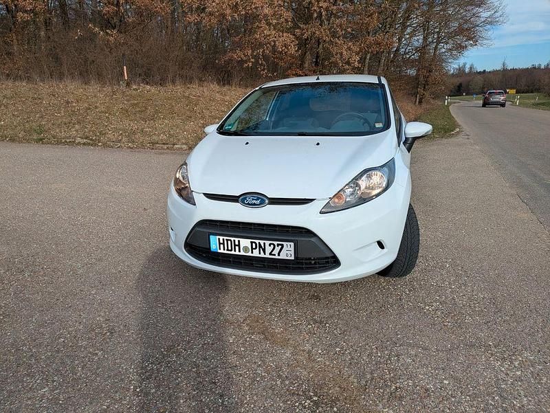 Gebraucht Ford Fiesta Trend 82 PS (60 kW) 2010 Weiß Kleinwagen