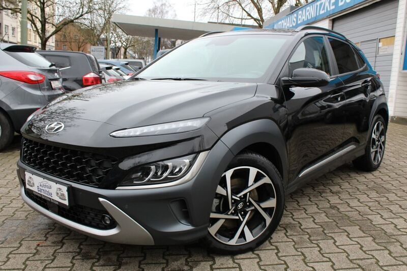 Schwarz Gebraucht 2022 Hyundai Kona Prime SUV | 18.990 € (Superpreis) - Bild 1/4