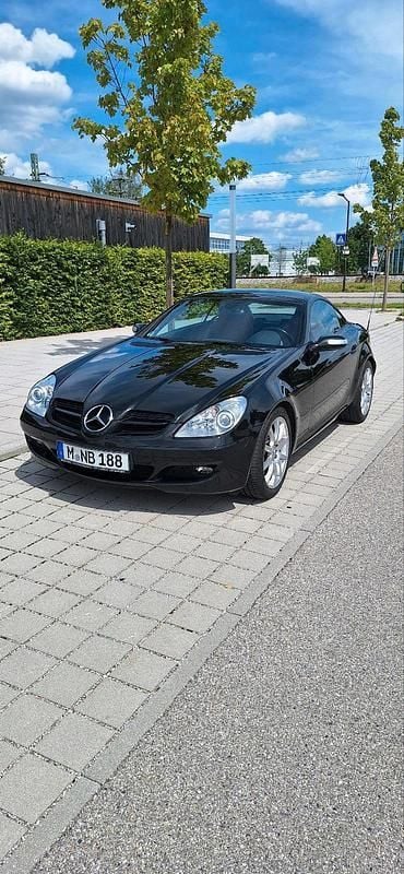 Schwarz Gebraucht 2006 Mercedes SLK280 Cabrio | 9.400 € (Guter Preis) - Bild 1/4