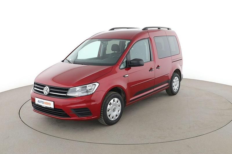 Gebraucht VW Caddy Trendline 84 PS (61 kW) 2018 Rot Van / Kleinbus