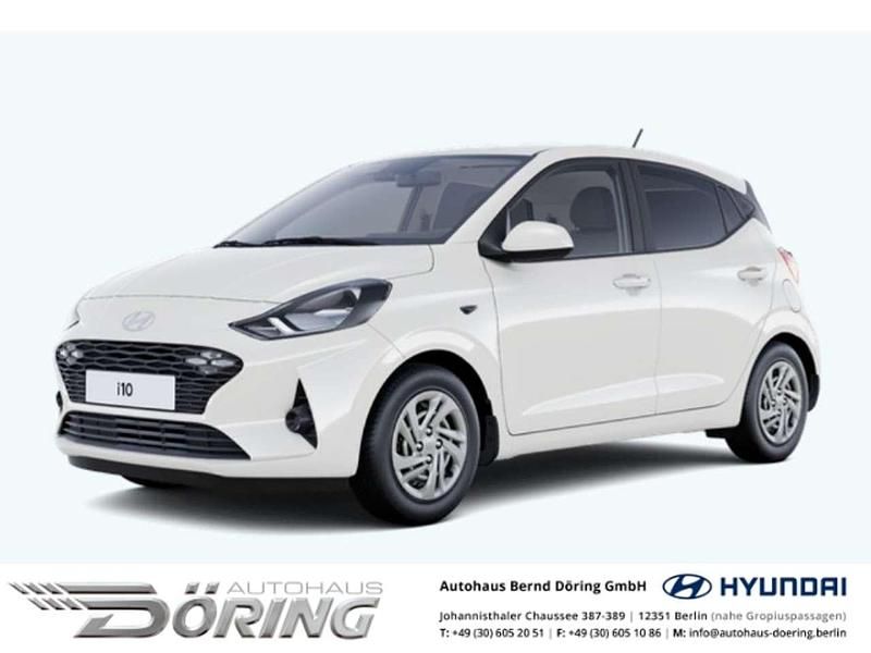 Neu Hyundai i10 Select 63 PS (46 kW) 2025 Atlas white / sol Kleinwagen