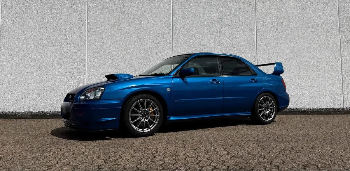 Gebraucht Subaru Impreza 280 PS (205 kW) 2004 Blau Limousine