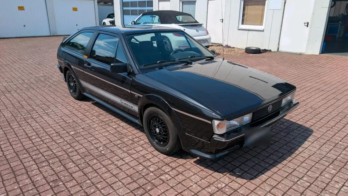 Gebraucht VW Scirocco GT 95 PS (69 kW) 1991 Schwarz Coupé