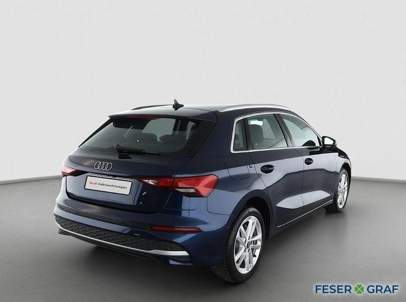 Gebraucht Audi A3 Advanced Plus 116 PS (85 kW) 2025 Navarrablau metallic Limousine