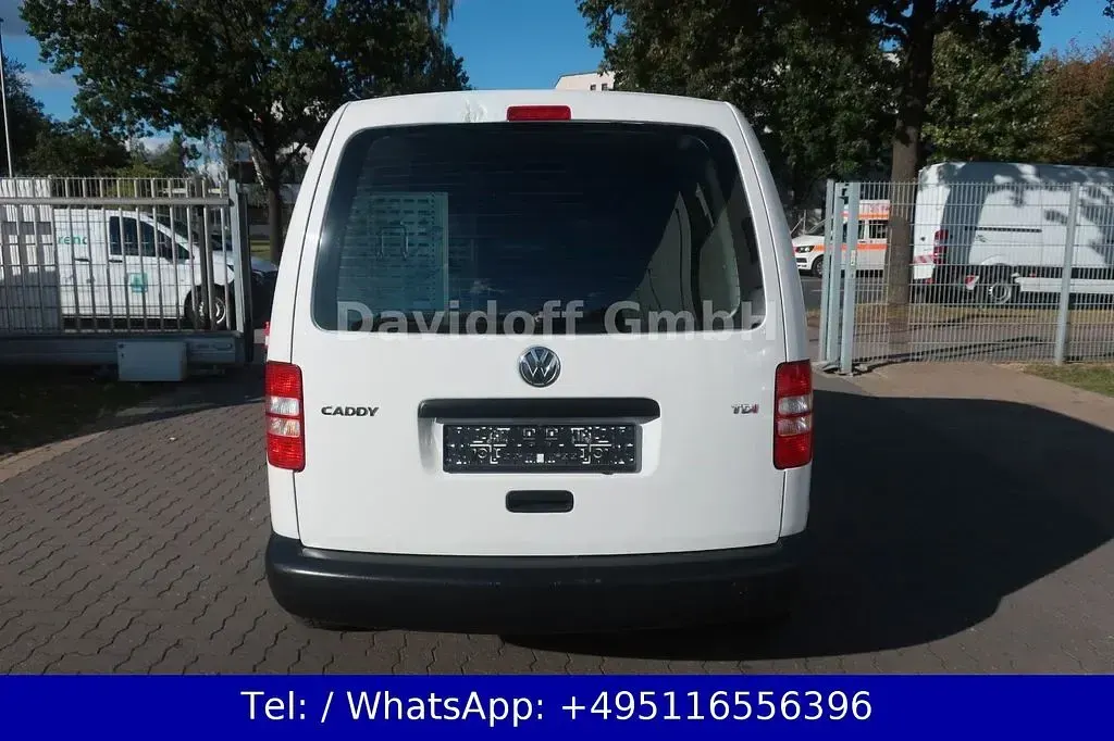 Gebraucht VW Caddy 102 PS (75 kW) 2015 Weiß Van / Kleinbus