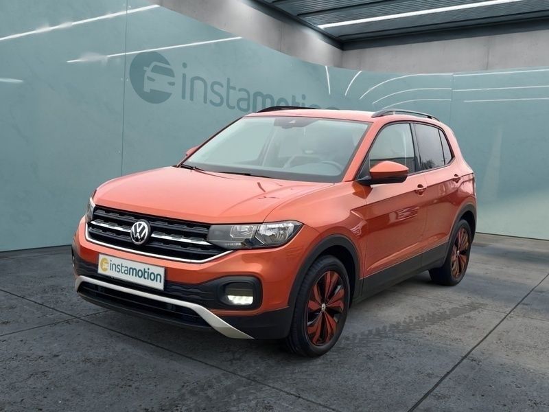 Gebraucht VW T-Cross Design 95 PS (69 kW) 2020 Orange SUV