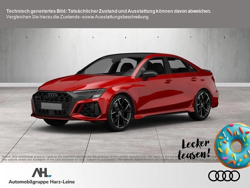 Rot Gebraucht 2025 Audi RS3 Advanced Kleinwagen | 73.376 € (Etwas zu teuer) - Bild 1/4