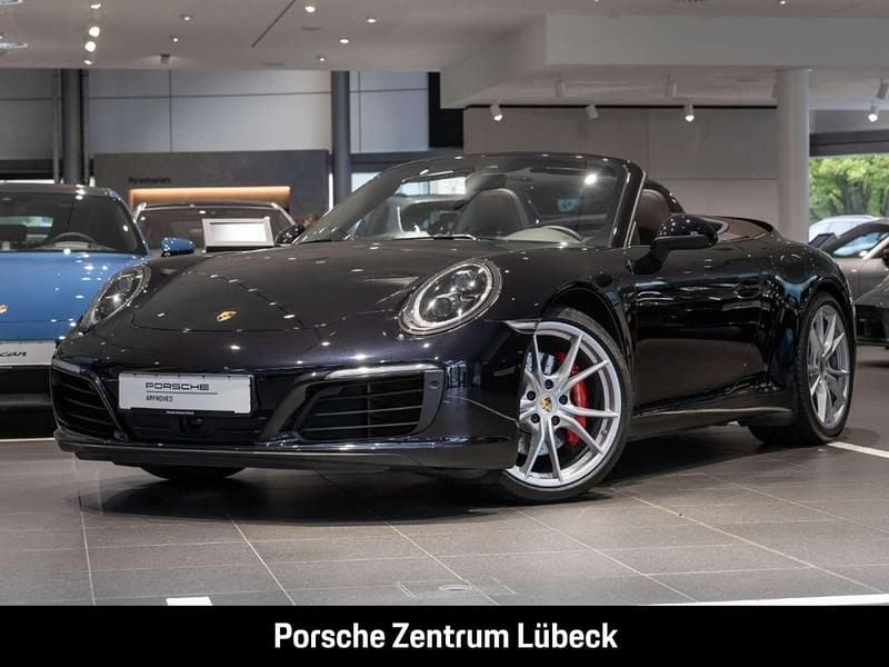 Schwarz Gebraucht 2017 Porsche 911 Carrera S Cabriolet Cabrio | 109.790 € (Fairer Preis) - Bild 1/4