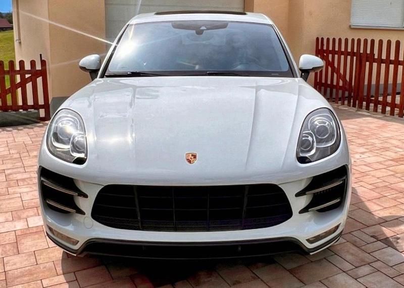 Weiß Gebraucht 2015 Porsche Macan Turbo SUV | 35.490 € (Fairer Preis) - Bild 1/4