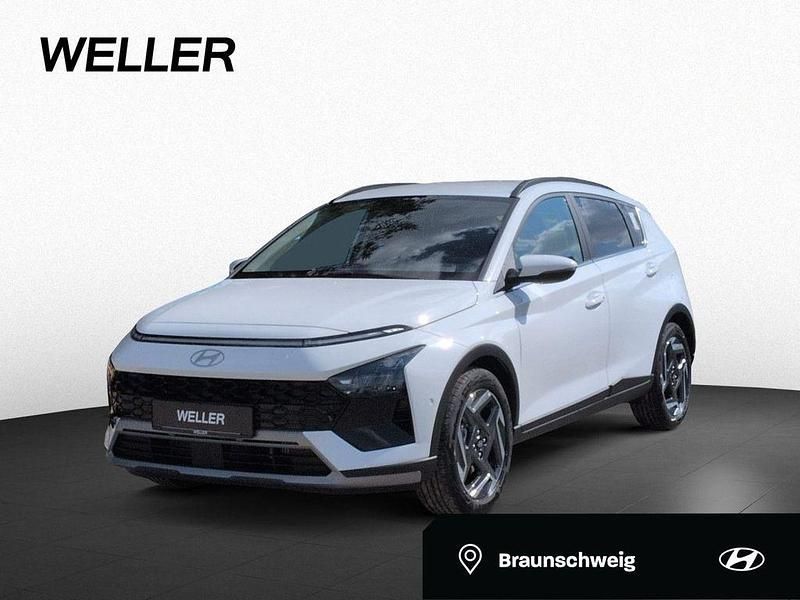Atlas white Neu 2025 Hyundai Bayon Prime SUV | 31.100 € (Teuer) - Bild 1/4