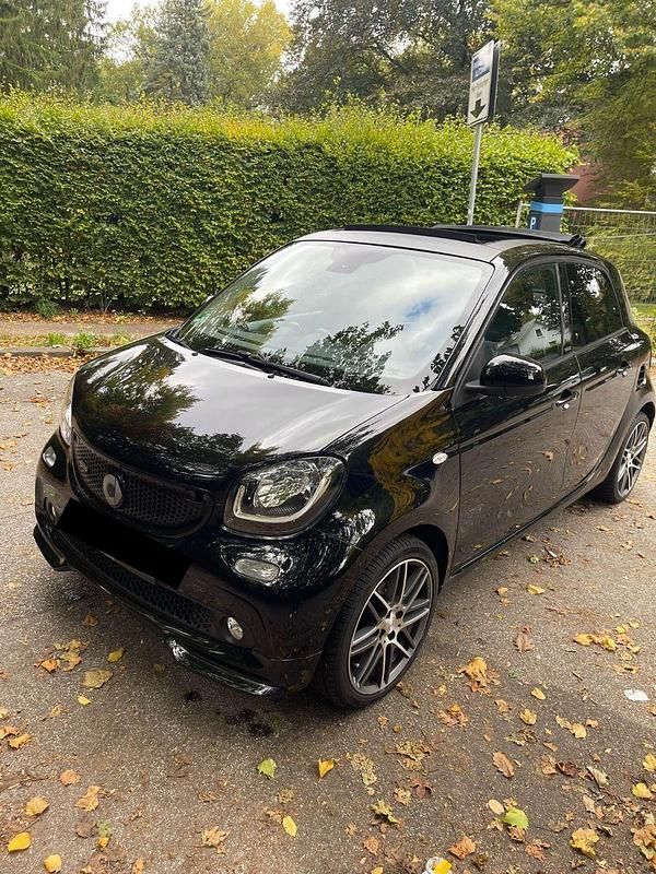 Schwarz Gebraucht 2017 Smart ForFour Brabus Xclusive Kleinwagen | 17.400 € (Etwas zu teuer) - Bild 1/4