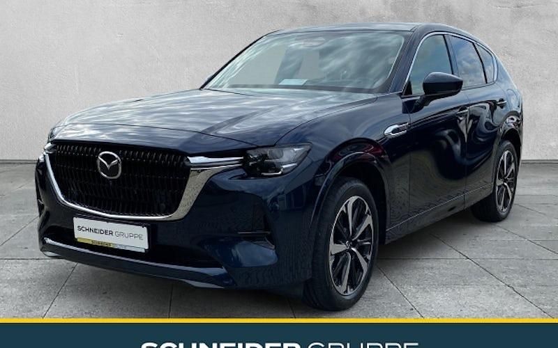 Blau Gebraucht 2025 Mazda CX-60 Takumi-Line SUV | 50.990 € (Etwas zu teuer) - Bild 1/4