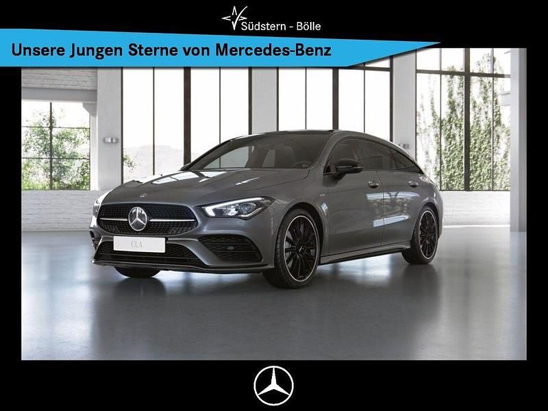 Grau Gebraucht 2022 Mercedes CLA200 AMG Limousine | 28.220 € (Etwas zu teuer) - Bild 1/4