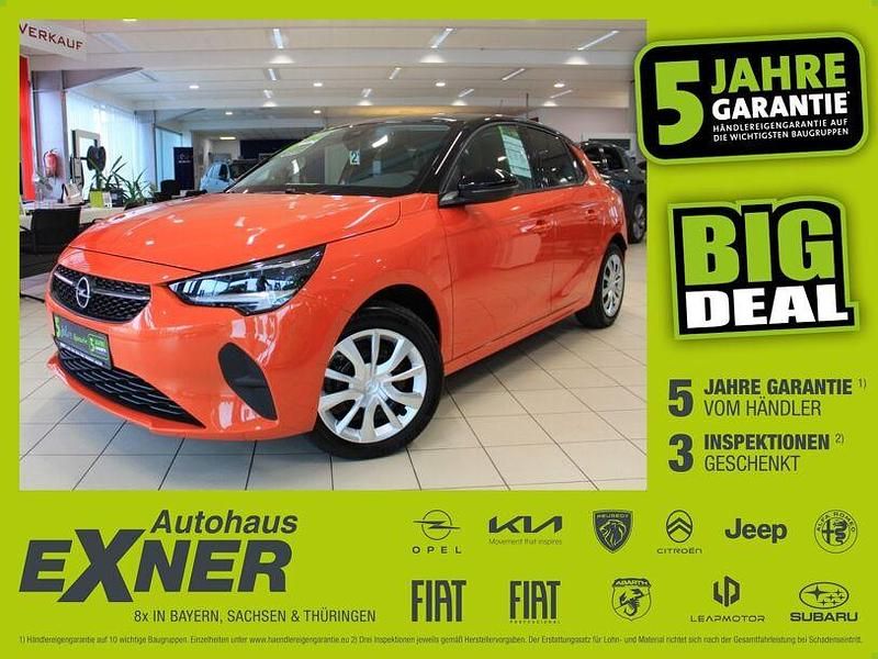 Power orange Gebraucht 2022 Opel Corsa-e Edition Kleinwagen | 13.450 € (Superpreis) - Bild 1/4