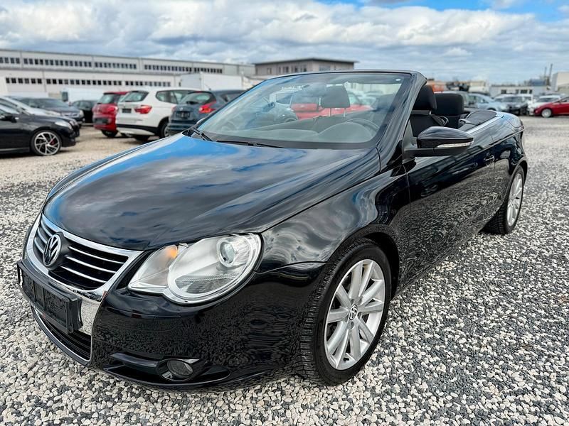 Gebraucht VW Eos 122 PS (89 kW) 2009 Schwarz Cabrio
