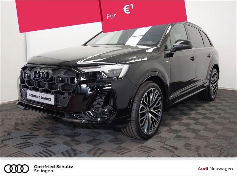 Schwarz Neu 2025 Audi Q7 S-Line SUV | 91.980 € (Guter Preis) - Bild 1/4
