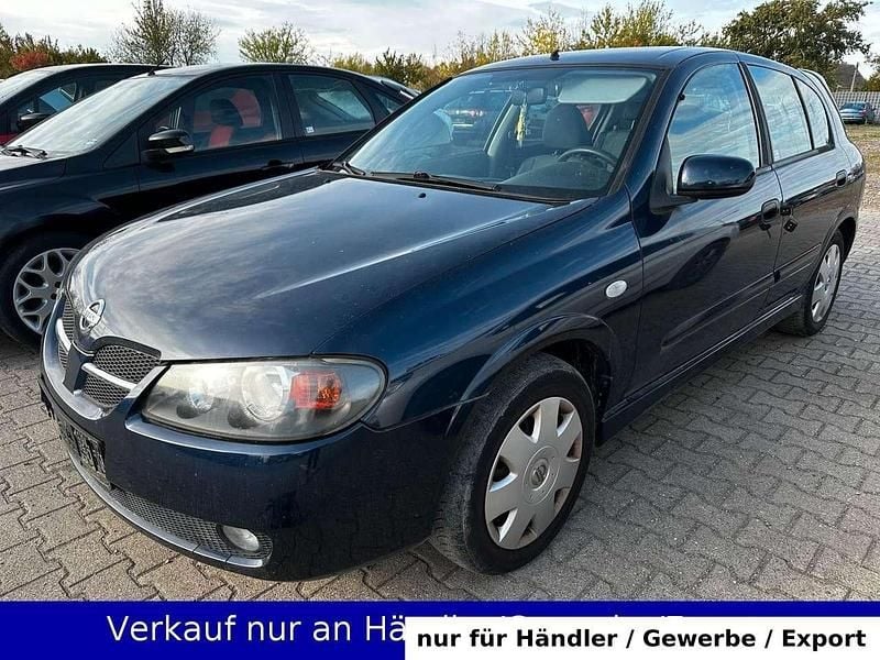 Blau Gebraucht 2006 Nissan Almera Visia Limousine | 399 € (Superpreis) - Bild 1/3
