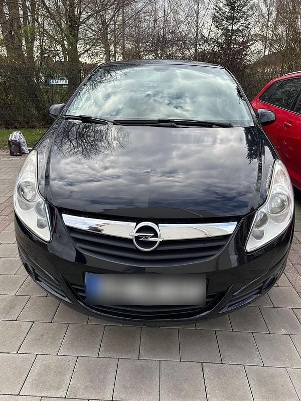 Gebraucht Opel Corsa Edition 80 PS (58 kW) 2009 Schwarz Kleinwagen