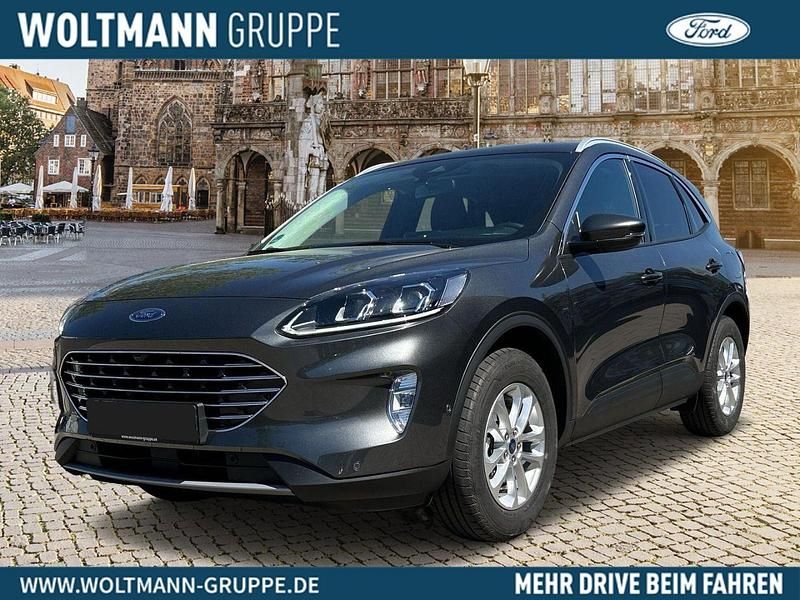 Grau Gebraucht 2023 Ford Kuga Titanium X SUV | 31.789 € (Etwas zu teuer) - Bild 1/4