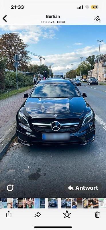 Schwarz Gebraucht 2016 Mercedes GLA45 AMG AMG SUV | 24.950 € - Bild 1/4