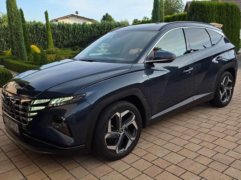 Blau Gebraucht 2021 Hyundai Tucson Prime SUV | 24.300 € (Fairer Preis) - Bild 1/4