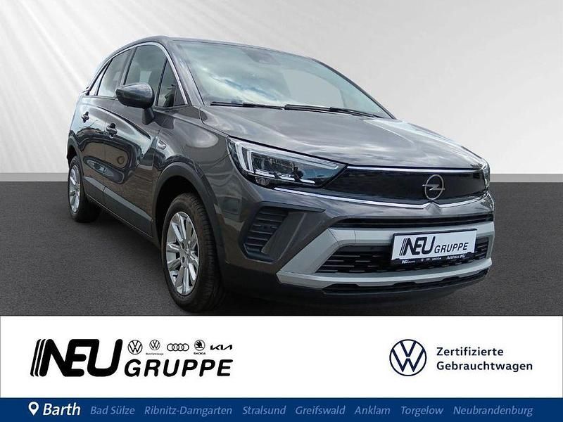 Grau (metallic) Gebraucht 2021 Opel Crossland Elegance SUV | 13.479 € (Guter Preis) - Bild 1/4
