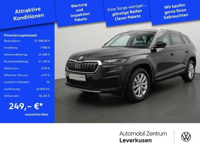 Schwarz Gebraucht 2024 Skoda Kodiaq Style SUV | 31.988 € (Superpreis) - Bild 1/4