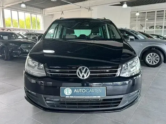 Gebraucht VW Sharan Trendline 155 PS (114 kW) 2011 Schwarz Van / Kleinbus