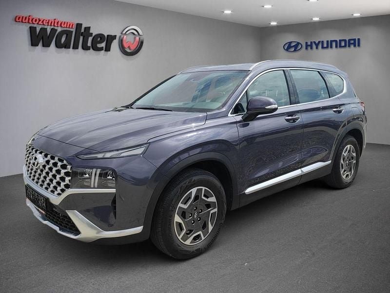 Lagoon blue Gebraucht 2023 Hyundai Santa Fe Trend SUV | 33.990 € (Etwas zu teuer) - Bild 1/4