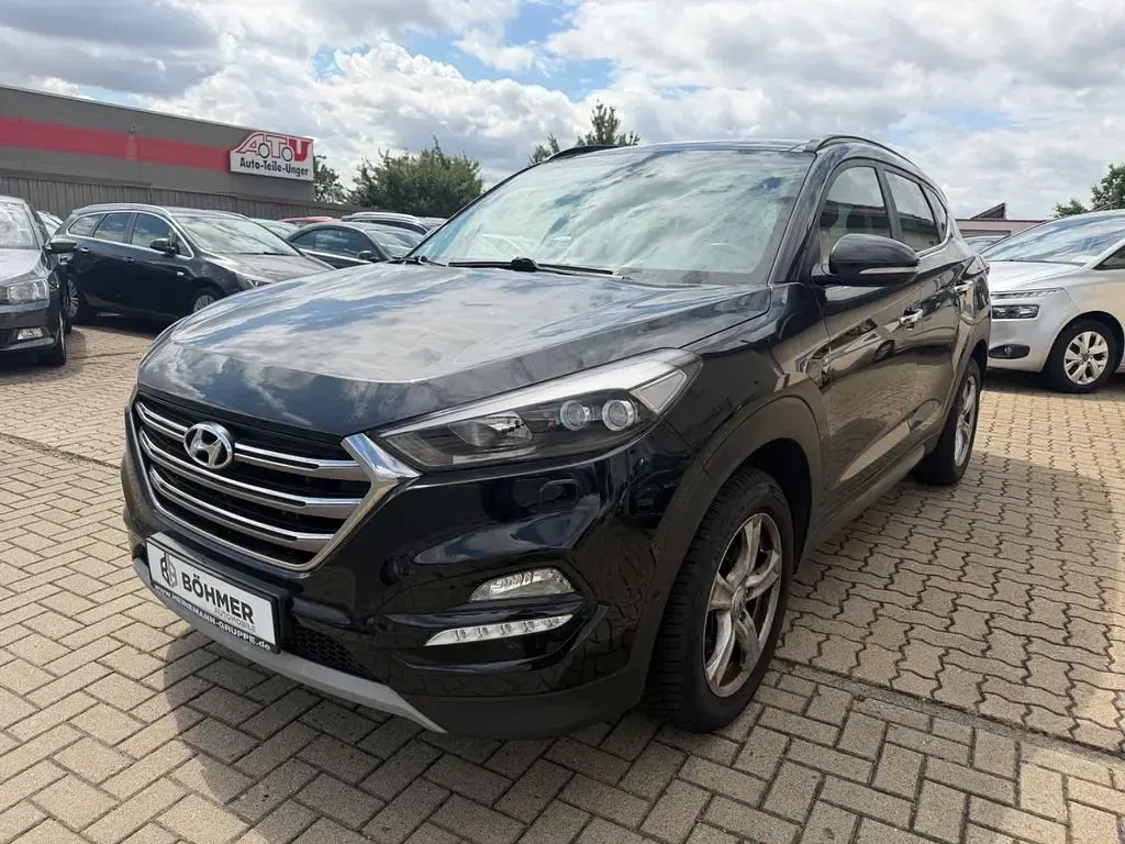 Gebraucht Hyundai Tucson Premium 177 PS (130 kW) 2016 Schwarz SUV