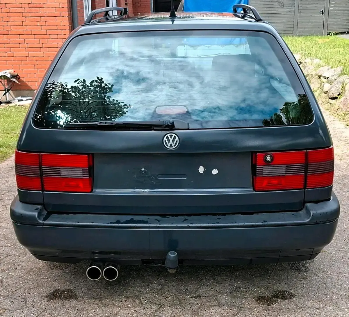 Gebraucht VW Passat 90 PS (66 kW) 1996 Grau Kombi