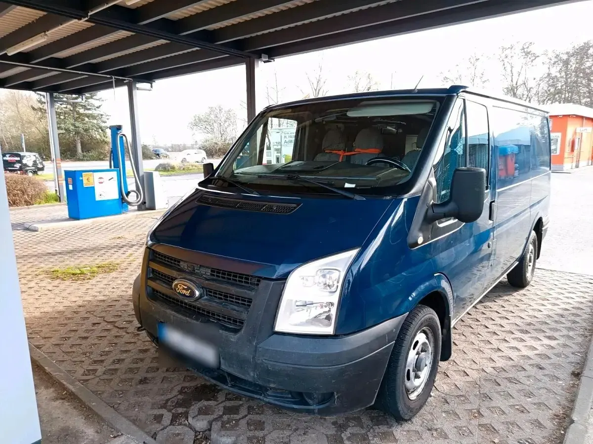 Gebraucht Ford Transit 101 PS (74 kW) 2011 Blau Van / Kleinbus