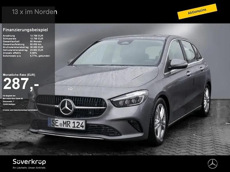 Metalliclack hightechsilber Gebraucht 2025 Mercedes B200 Progressive Van / Kleinbus | 36.450 € (Teuer) - Bild 1/4