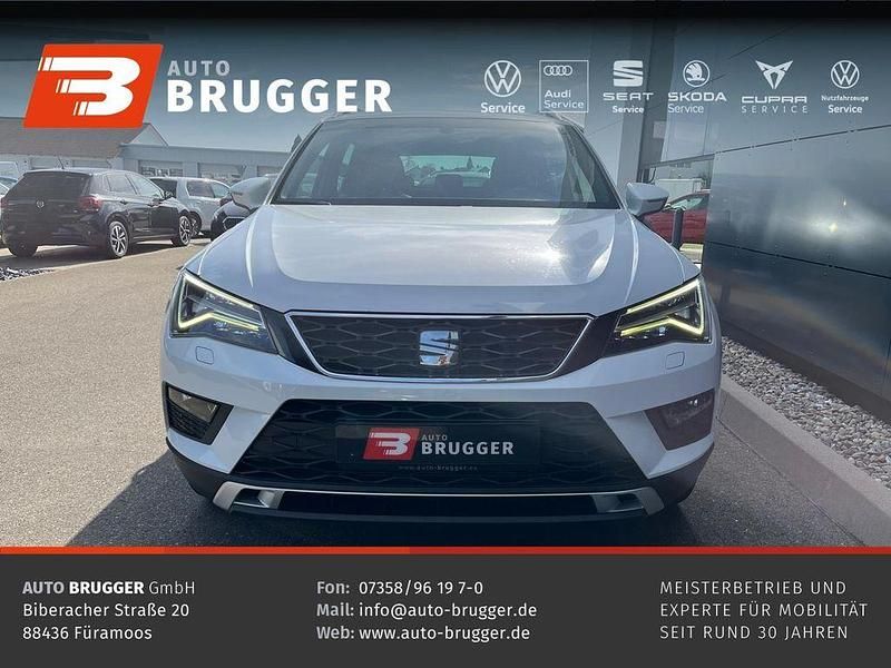 "nevada" weiss Gebraucht 2016 Seat Ateca 4Drive SUV | 14.980 € (Fairer Preis) - Bild 1/4
