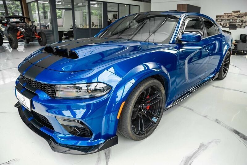 Blau Gebraucht 2020 Dodge Charger Limousine | 39.990 € (Fairer Preis) - Bild 1/4