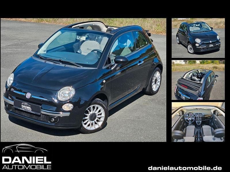 Schwarz Gebraucht 2011 Fiat 500C Lounge Cabrio | 4.999 € (Guter Preis) - Bild 1/4