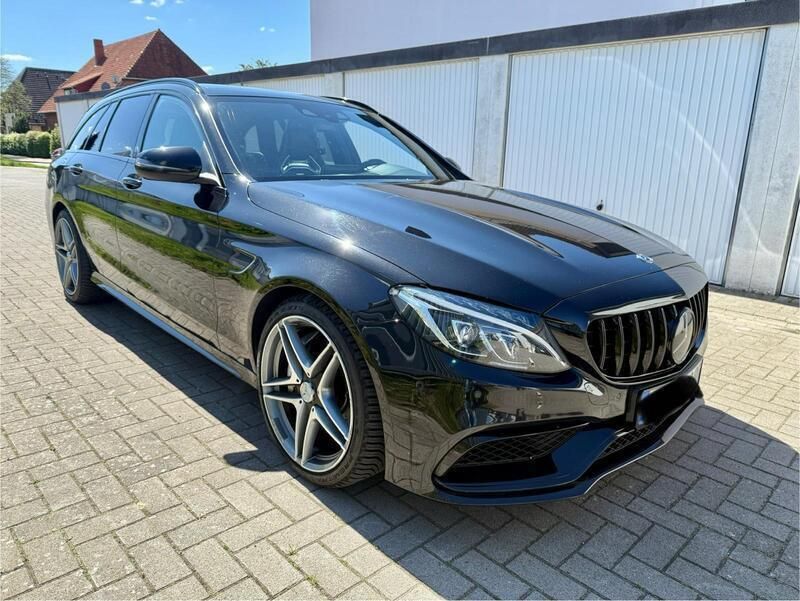 Schwarz Gebraucht 2018 Mercedes C63 AMG AMG Kombi | 40.999 € - Bild 1/4