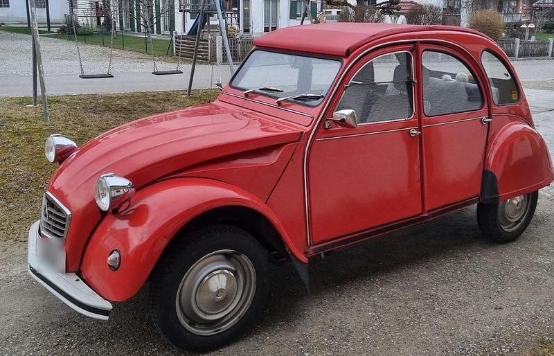 Second-hand Citroën 2CV 27 CP (19 kW) 1990 Roșu Berlinǎ