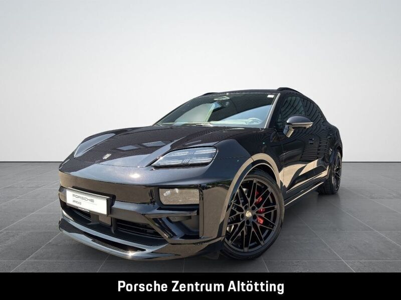 Tiefschwarzmetallic Gebraucht 2024 Porsche Macan Turbo SUV | 117.780 € (Teuer) - Bild 1/4